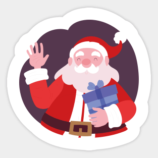 hy santa Sticker